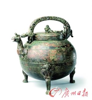 战国螭梁盉 （丁孟 供图）